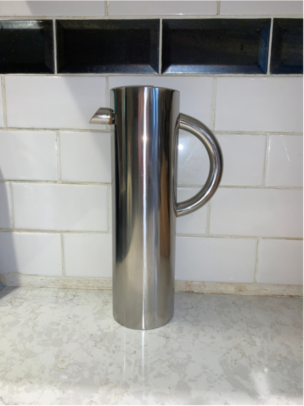 MCM Coffee & Tea Accessories One Size Silver Stainless Steel Pitcher